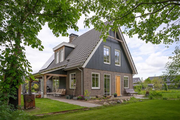 Vrijstaande houten woning