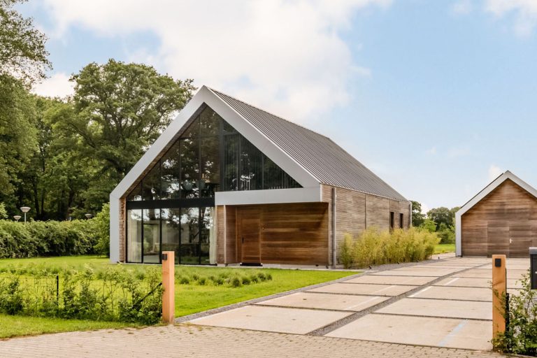 Vrijstaande houten woning