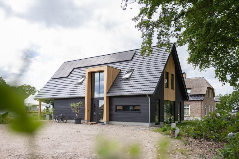 Kleine prefab woning