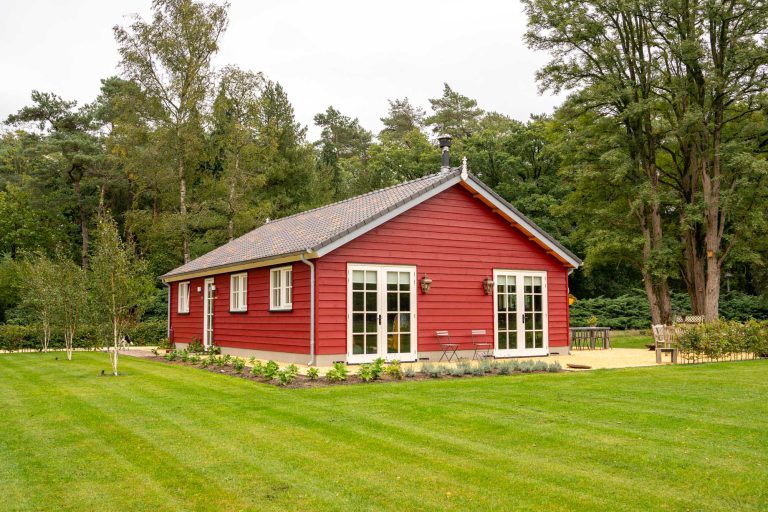 Houten recreatiewoning