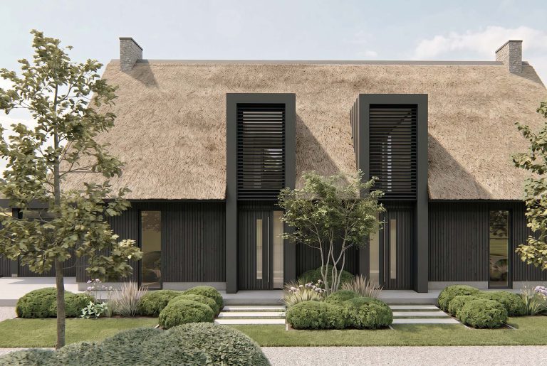 Prefab 2-onder-1-kap: twee woningen, dubbel comfort!