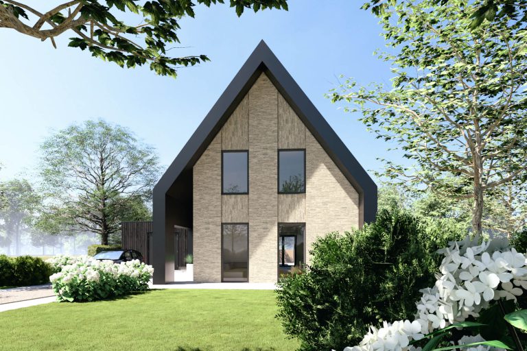 Metselwerk of steenstrips voor schuurwoning?