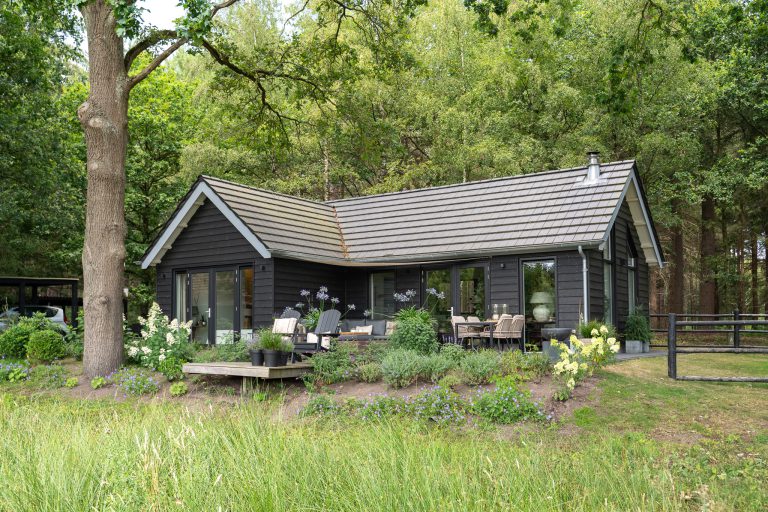 Houten recreatiewoning